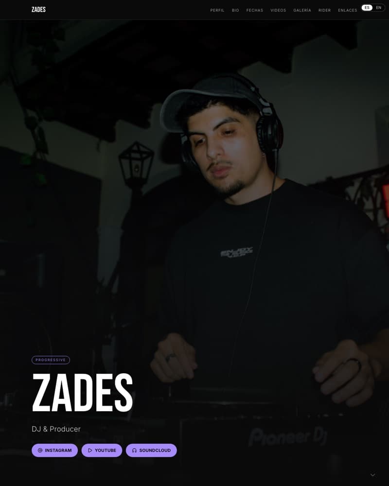 Press kit de ZADES